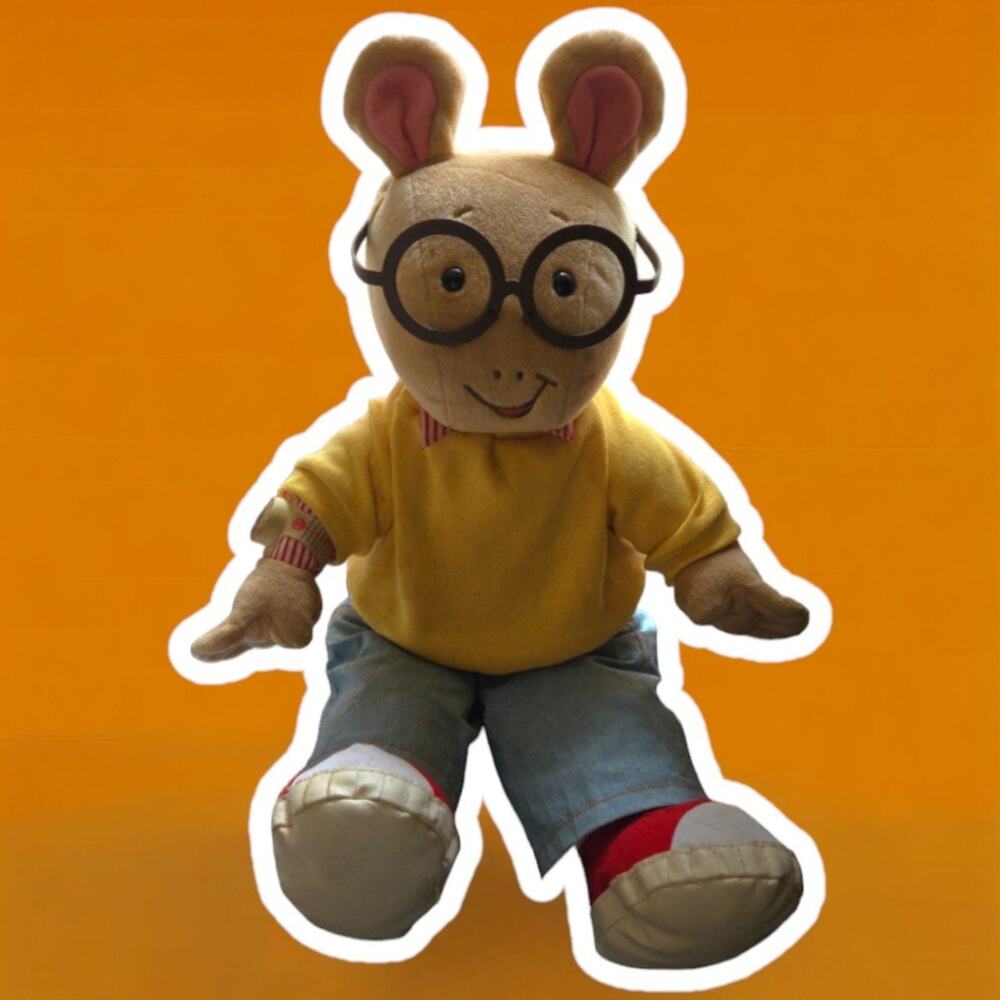 Vintage Arthur plush pbs kids